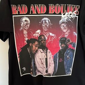 Migos Vintage styled Hip-Hop T-Shirt Size Large